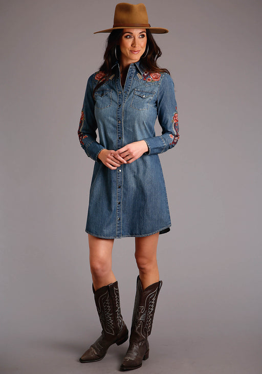 party dress with cowboy boots